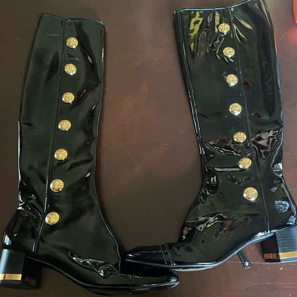 Tory Burch Shoes - Vintage Tory Burch patent leather boots